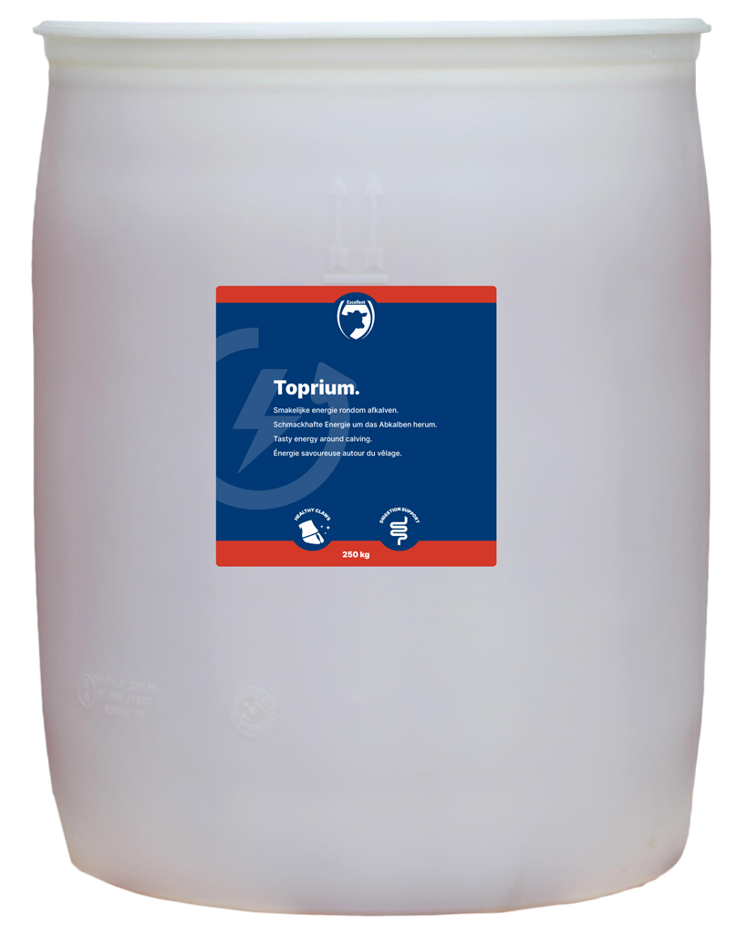 Excellent Toprium, flüssiges Ergänzungsfuttermittel für Milchvieh, 250 kg