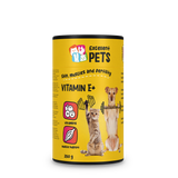 Excellent Pets Vitamin E+, Ergänzungsfuttermittel Hund Katze, 250 g