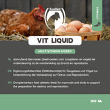 Excellent Vit Liquid Multivitamin Hobby – Ergänzungsfuttermittel für Säugetiere und Vögel