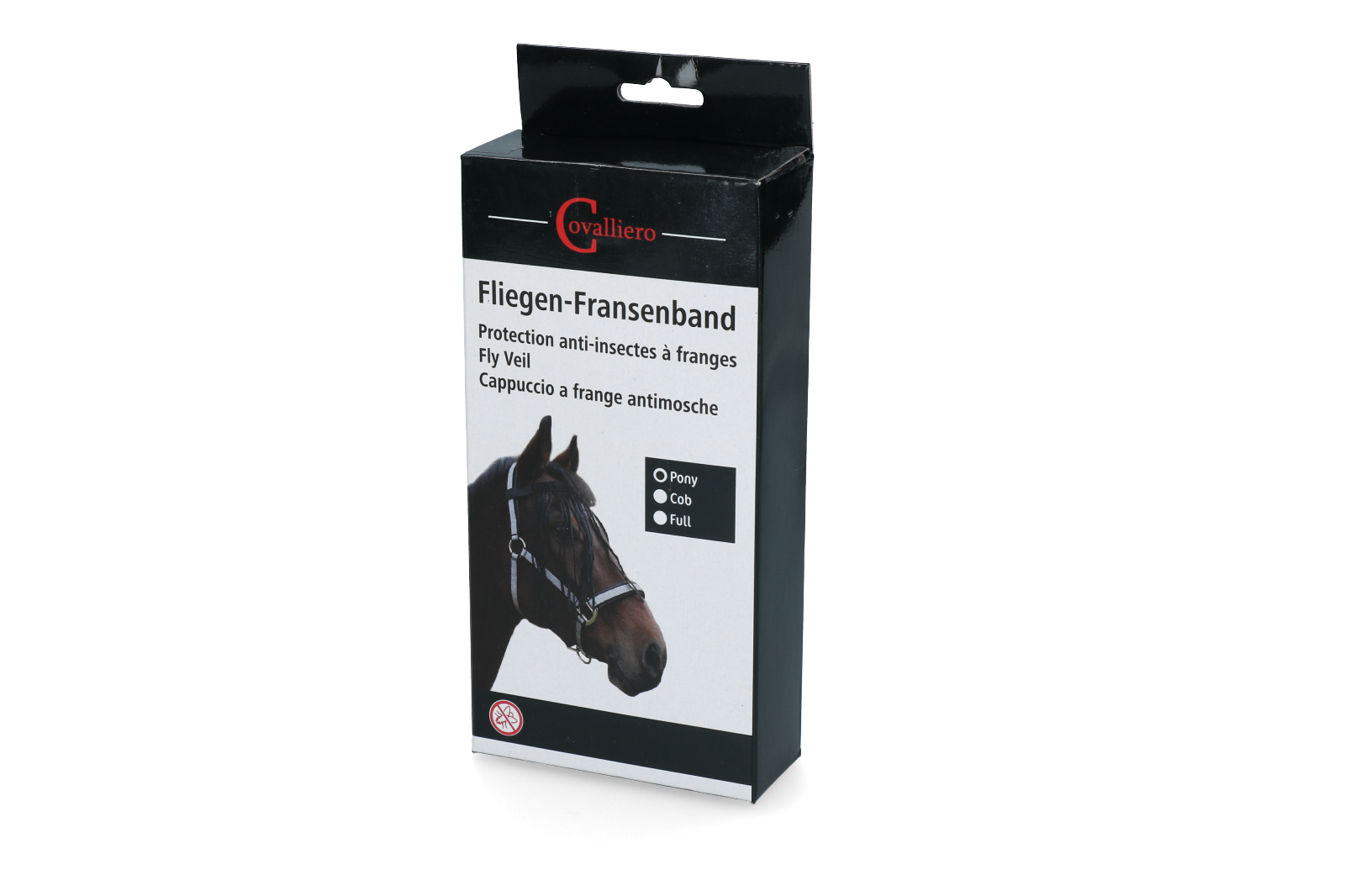 Fliegenfransenband, Full, Pony, Klettverschluss