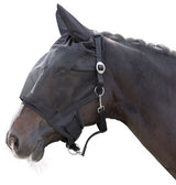 Halfter mit integrierter Fliegenschutzmaske, Pony, mit Ohrenschutz, Merkloos