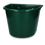 Futtertrog, mit Haken, grün, 15 l