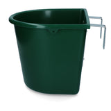 Futtertrog, mit Haken, grün, 15 l