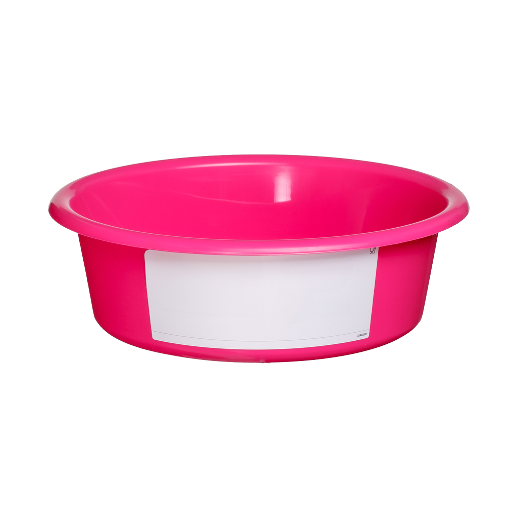 Futterschale Vplast, 6 l, rosa, für Pferde Kälber Schafe Ziegen