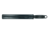 Futterrührer Kunststoff, schwarz, 38 cm, Vplast