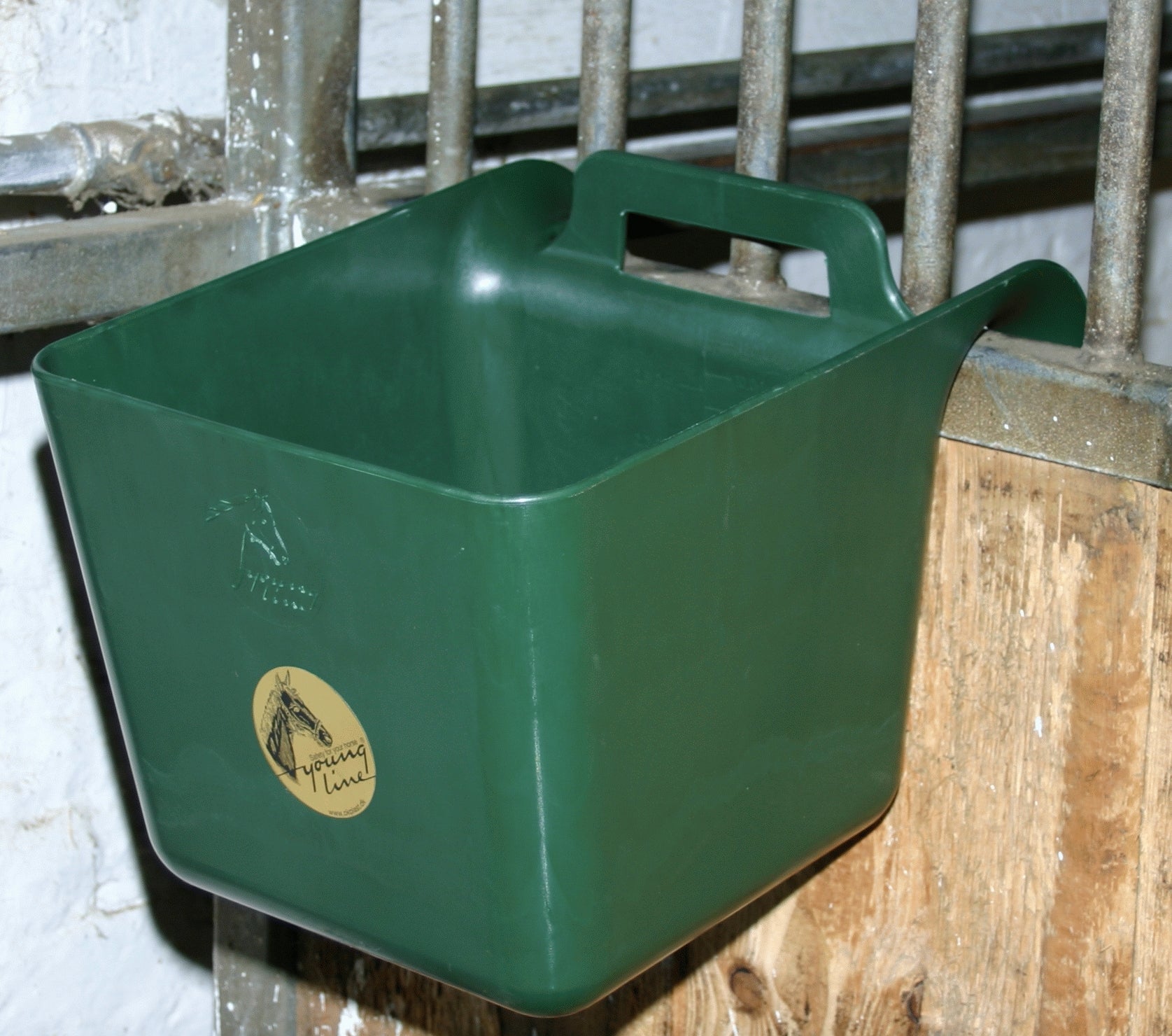 OK Plast Futtertrog zum Einhängen, 11 l, Grün