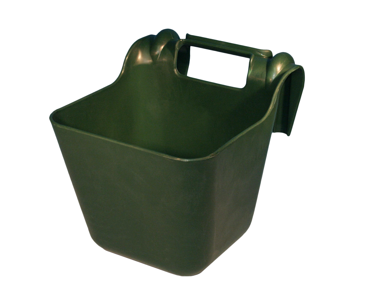 OK Plast Futtertrog zum Einhängen, Kunststoff, 14 l, Grün