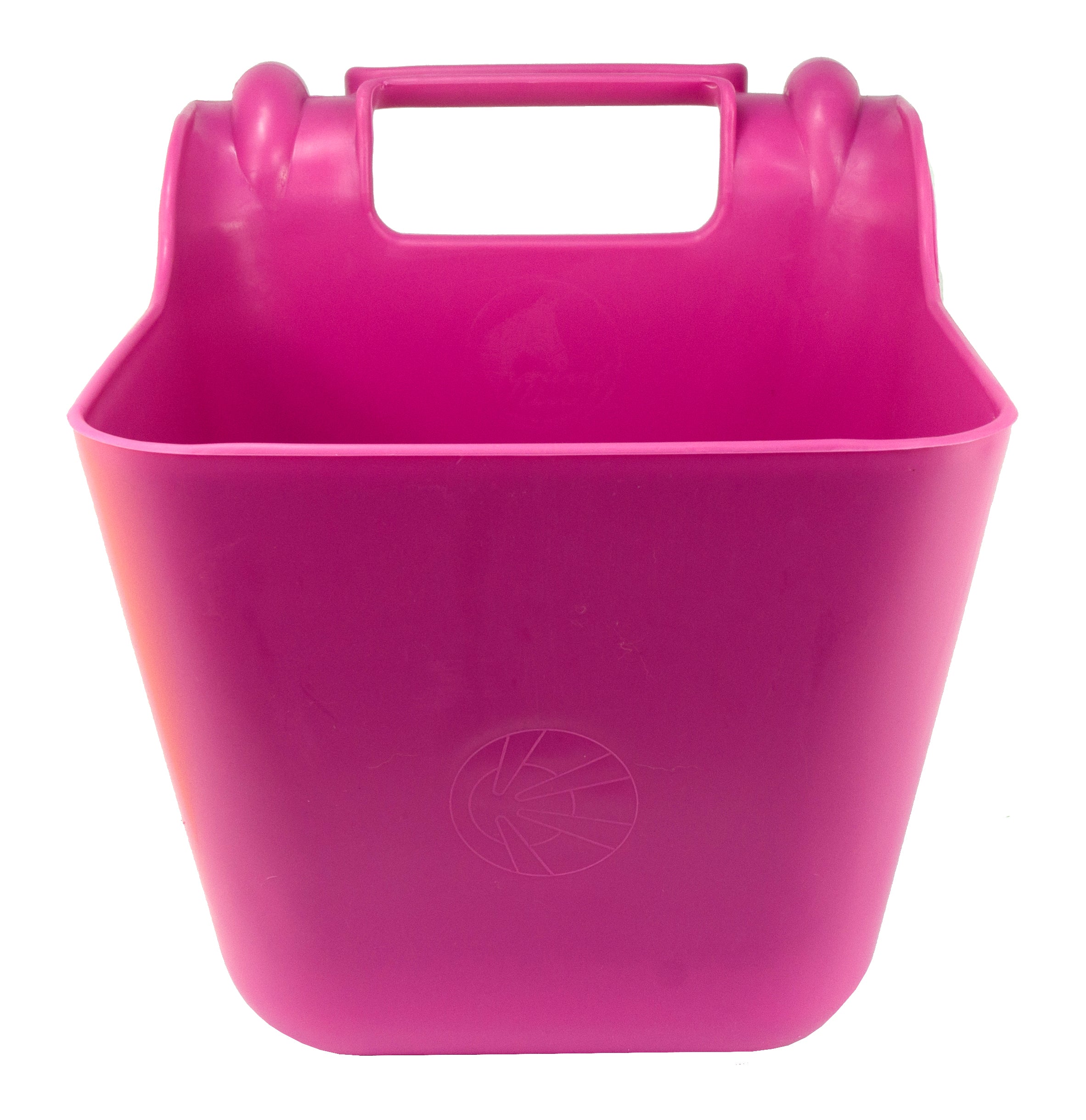 OK Plast Futtertrog zum Einhängen, Kunststoff, Rosa, 14 l