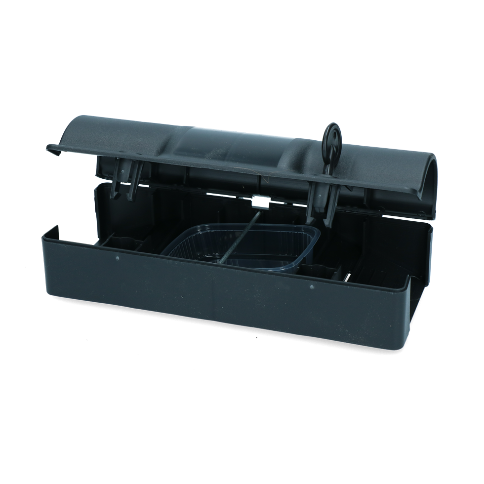 Köderbox Ratte Tunnel, mit Schlüssel, Hofman Pest Control, 25,5 x 11,2 x 8 cm
