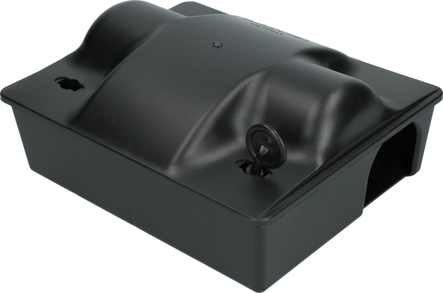 Köderbox Ratte, Dual Bait, kindersicher, Hofman Pest Control, 23,5 x 19,5 x 10,5 cm, inkl. Schlüssel