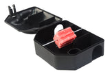 Köderbox Maus, Hofman Pest Control, kindersicher, inkl. Schlüssel, 12,5 x 10,5 x 6,5 cm