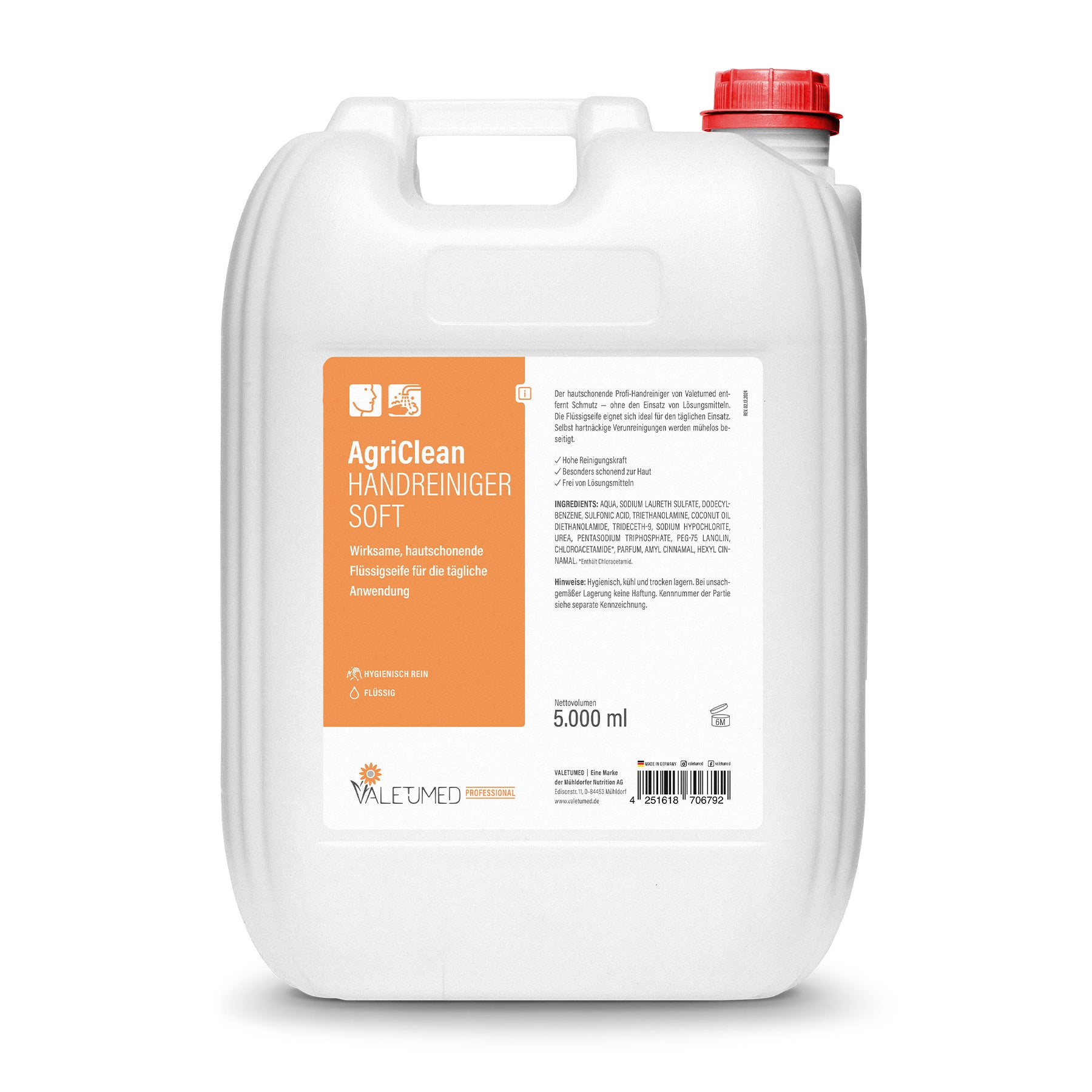 Valetumed - Professional AgriClean Handreiniger soft