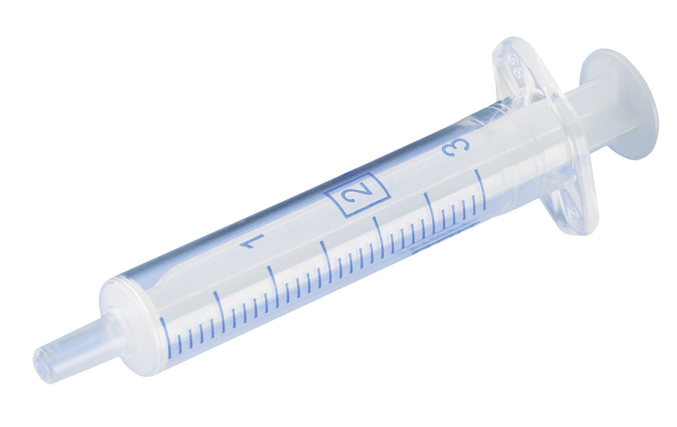 Einmalspritze, 2-teilig, Luer Lock, 5 ml