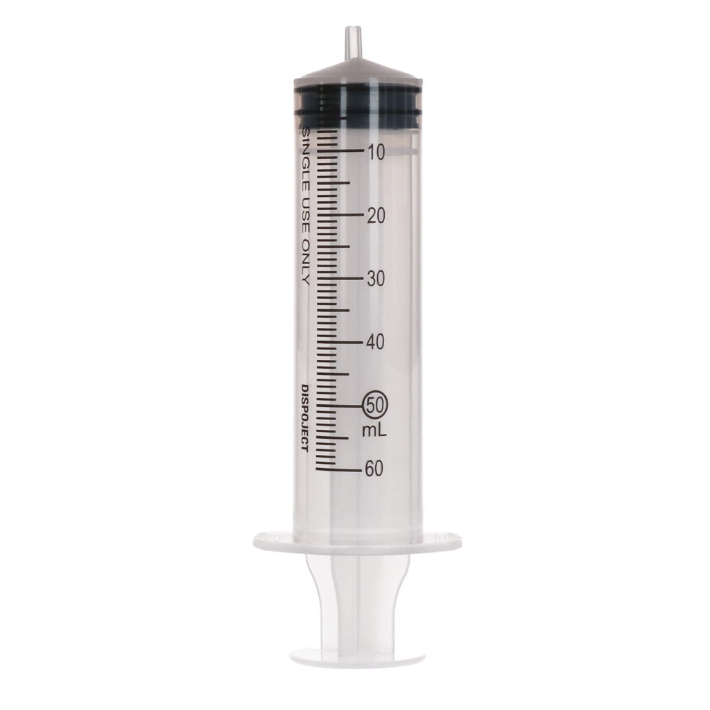 Einmalspritze, 3-teilig, Luer Lock, 50 ml
