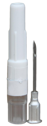 Nadel Aluminium, LL, 120 mm, Ø 2,0 mm, 16G, für Schwein/Rind, 100 Stk