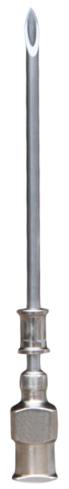 Kanüle Metall, IBD, LL, 160 mm, Ø 38 mm, 16Gx1,5, 100 Stk