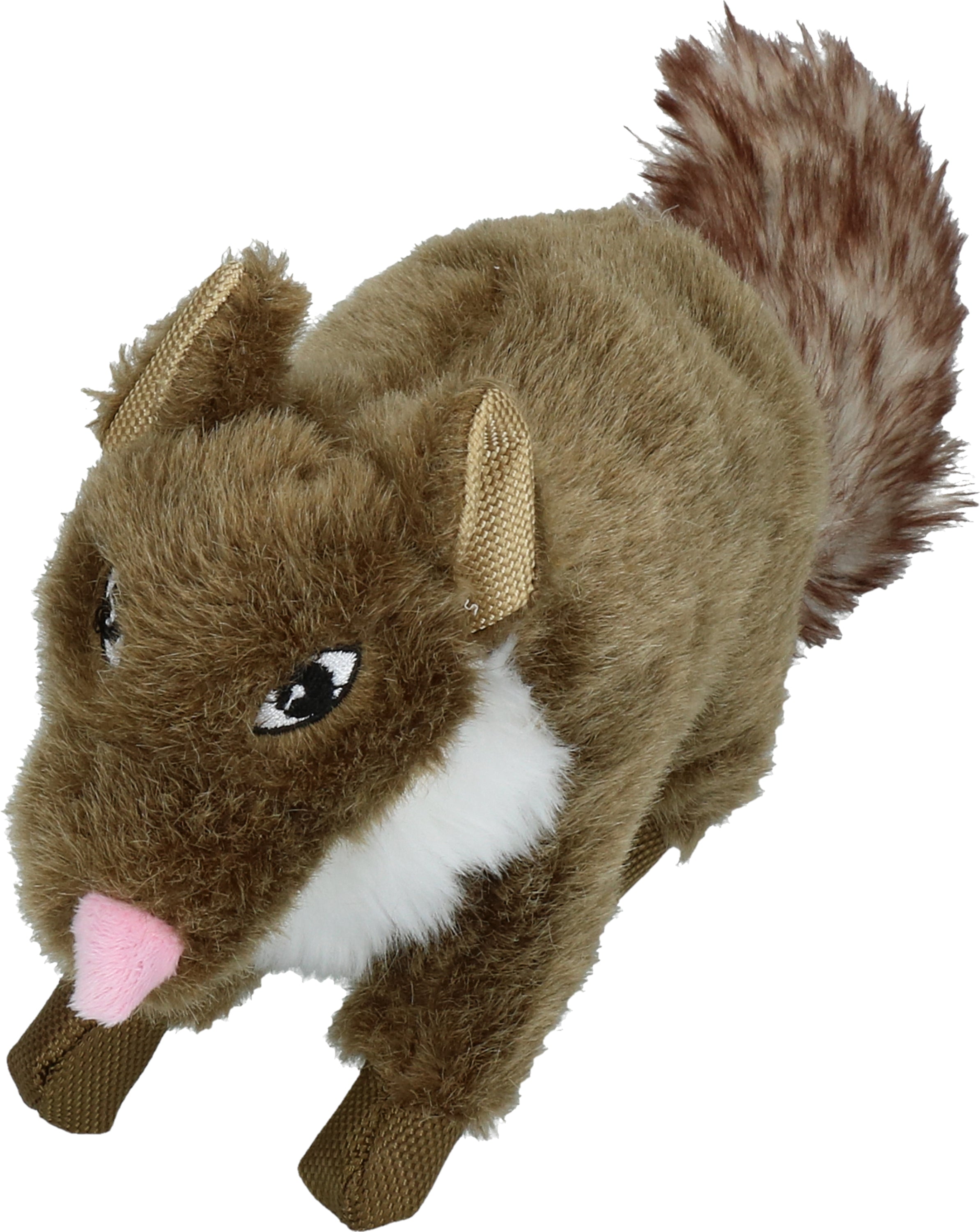 Wild Life Collection Hundespielzeug Marder, Plüsch, mit Tau, mit Quietscher