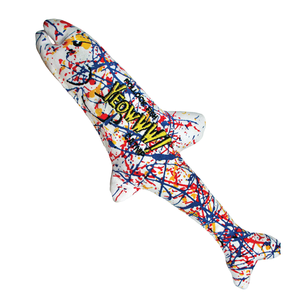 Yeowww! Katzenspielzeug – Fisch mit Katzenminze, robust und spaßig