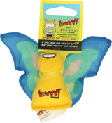 Yeowww! Katzenspielzeug Butterfly, Catnip, Baumwolle, 13 x 6 cm, blau