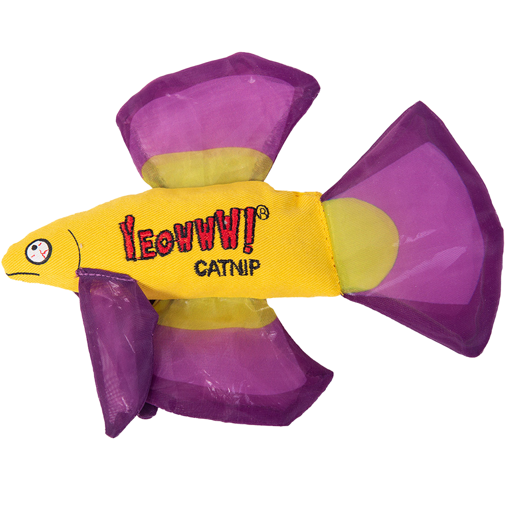 Yeowww! Katzenspielzeug Mo Betta Fish mit Katzenminze