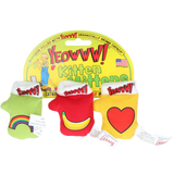 Yeowww! Katzenspielzeug Kitten Mitten, Katzenminze, Baumwolle, 8 cm, 3 Stk