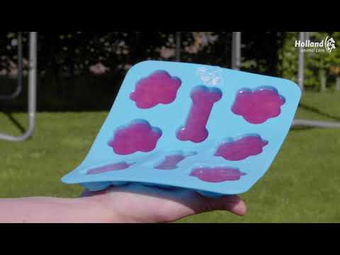 CoolPets Hundeeis-Form, wiederverwendbar, 8 Portionen