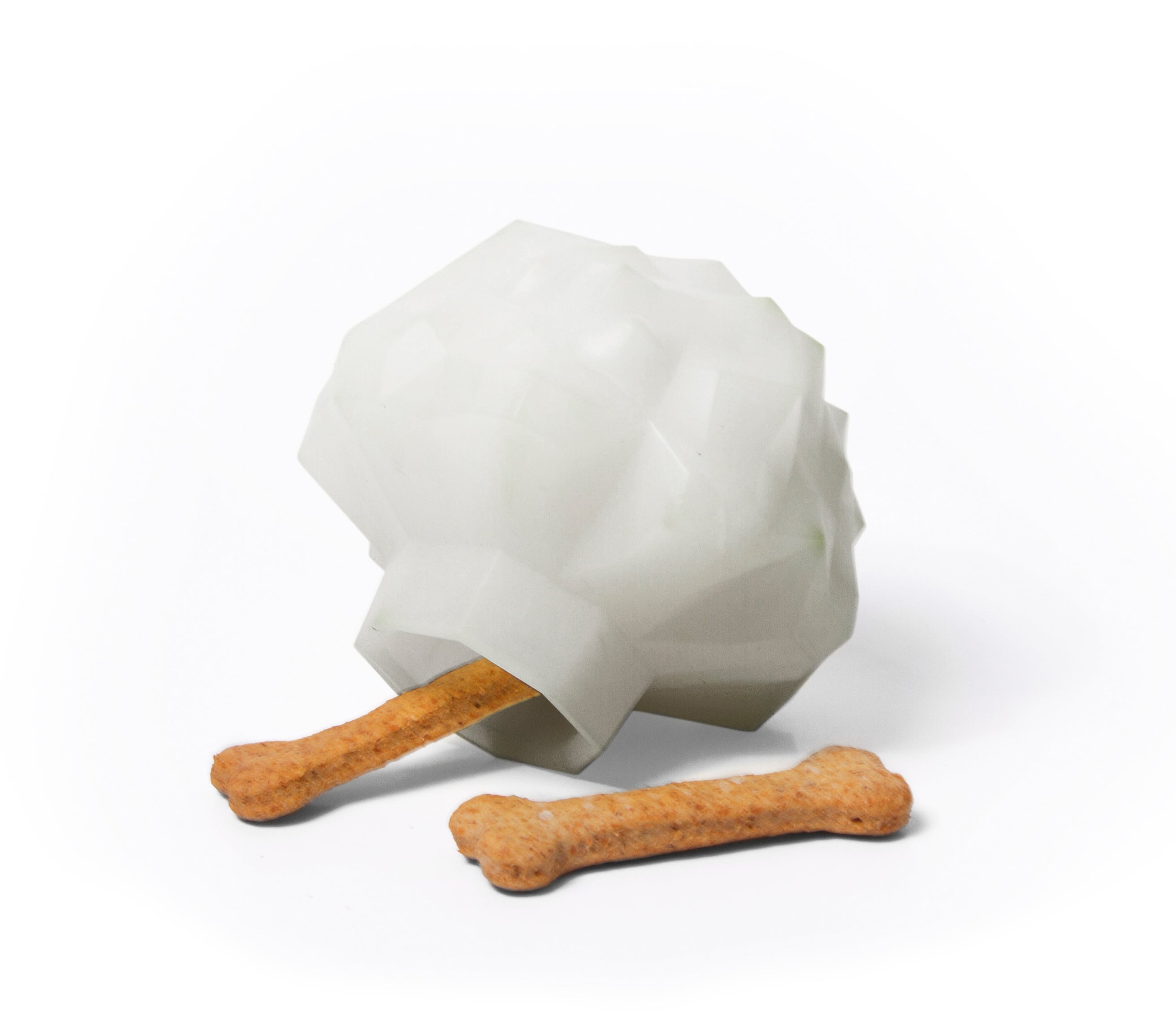 Zee.dog Super Veggiez, Blumenkohl, schwimmfähig, glow in the dark, aus Kautschuk