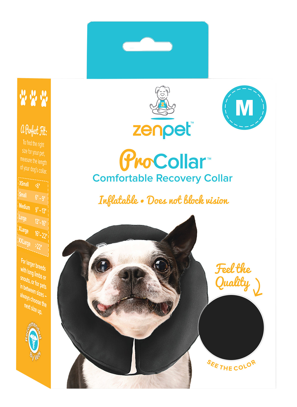 Zenpet ProCollar Schutzkragen / Halskrause für Hunde und Katzen