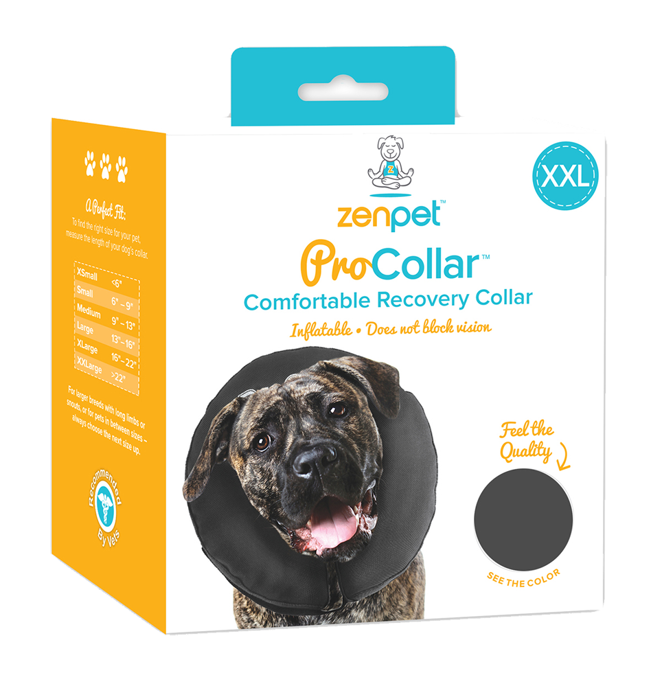 Zenpet ProCollar Schutzkragen / Halskrause für Hunde und Katzen