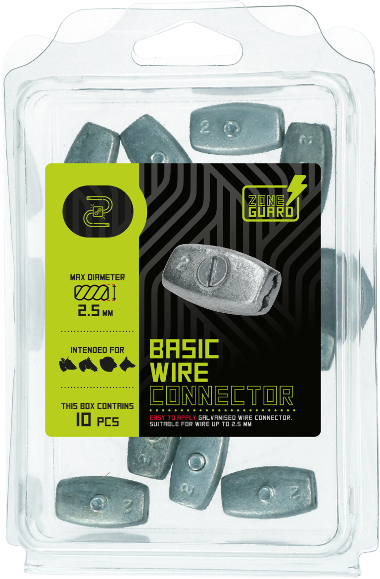 ZoneGuard Basic Drahtverbinder, Ø 2,5 mm, 10 Stk
