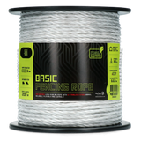 ZoneGuard Zaunseil, Ø 6 mm, weiß, 200 m