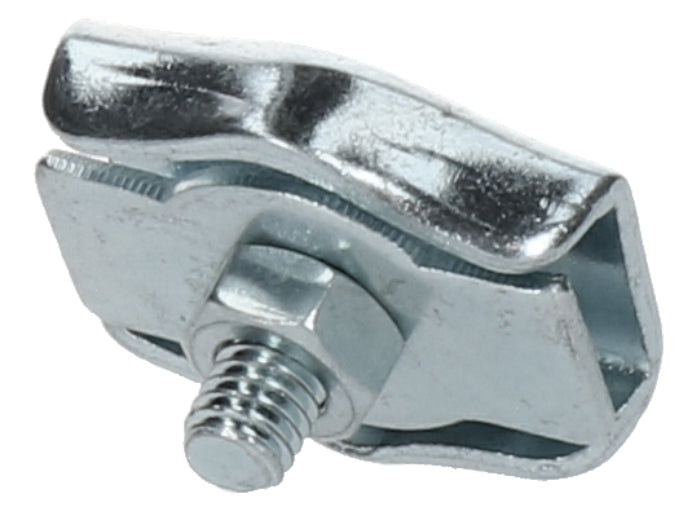 ZoneGuard Seilverbinder, verzinkt, für Elektrozaunseil Ø 6 mm, 10 Stk