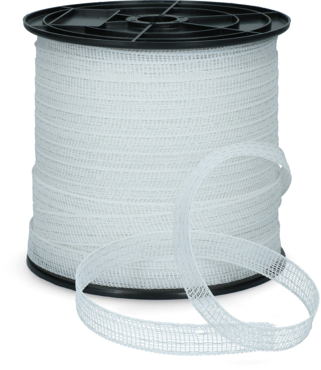 ZoneGuard Zaunband, 20 mm, weiß, 4 Edelstahldrähte, 200 m