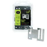 ZoneGuard Anfangs- und Endplatte für Zaunband, Edelstahl, bis 40 mm, 10 Stk