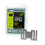 ZoneGuard Bandverbinder, verzinkt, für Weidezaunband bis 40 mm, 10 Stk