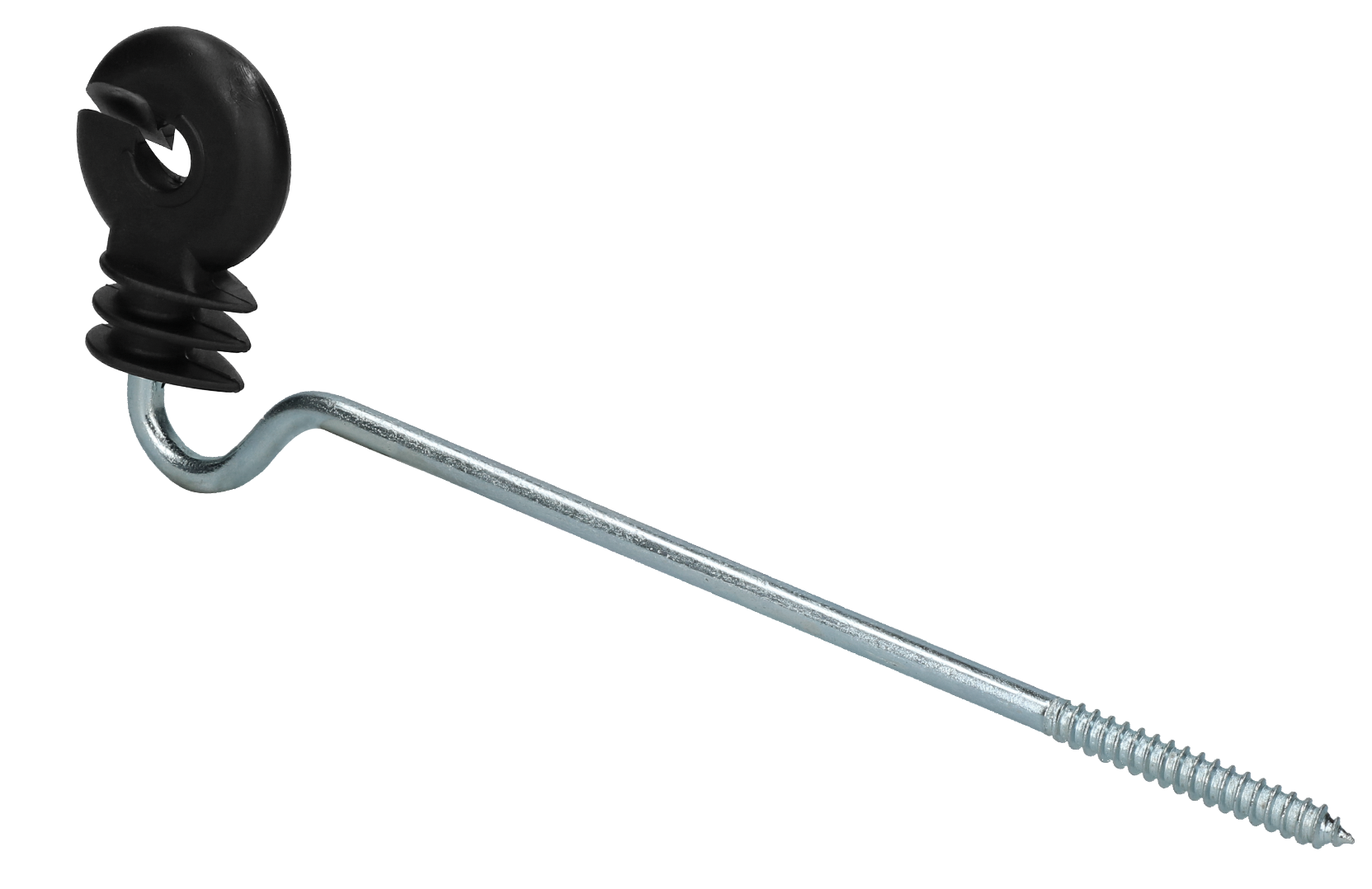 ZoneGuard Abstand Ringisolator, Stütze 22 cm, für Seil und Litze bis Ø 6 mm, 10 Stk