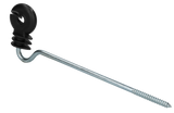 ZoneGuard Abstand Ringisolator, Stütze 22 cm, für Seil und Litze bis Ø 6 mm, 10 Stk