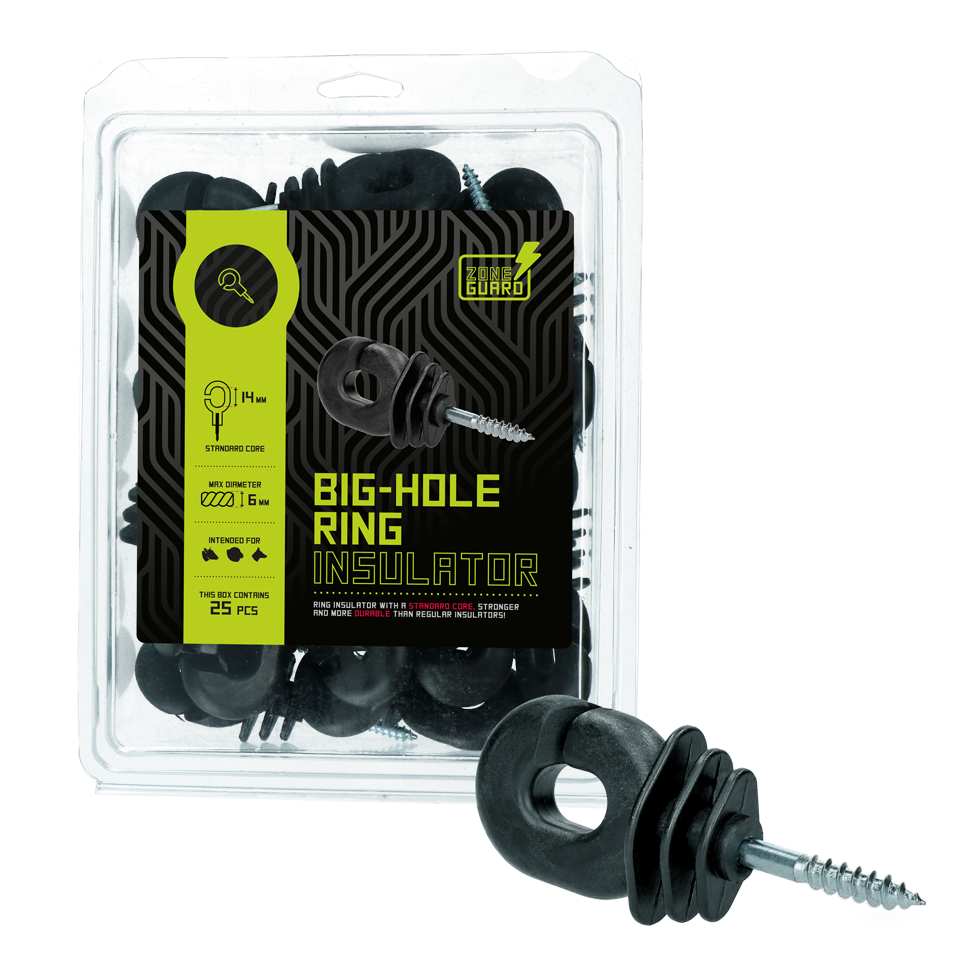 ZoneGuard Ringisolator, große Öffnung, ohne durchgehende Stütze, 25 Stk
