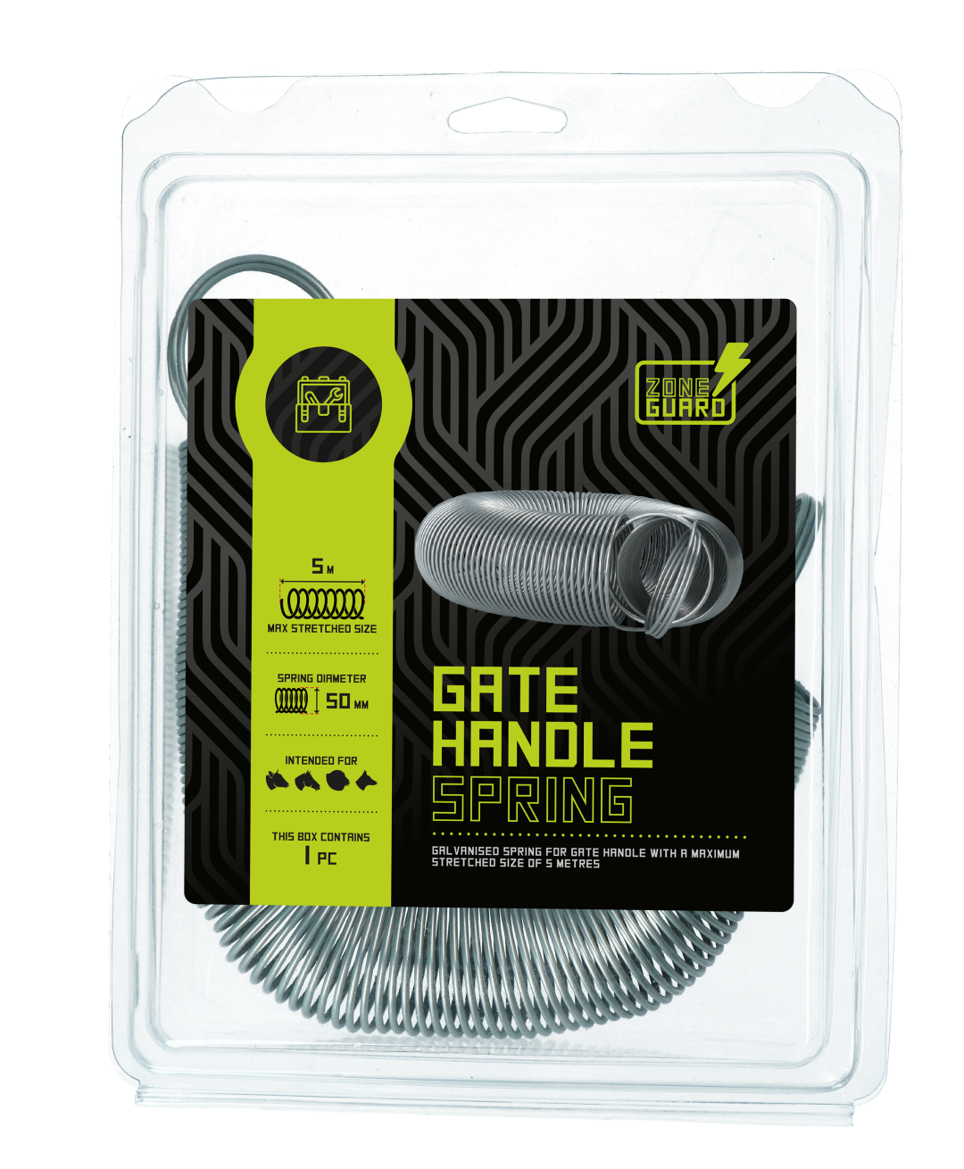 ZoneGuard Torgrifffeder, Ø 5 cm, 5 m