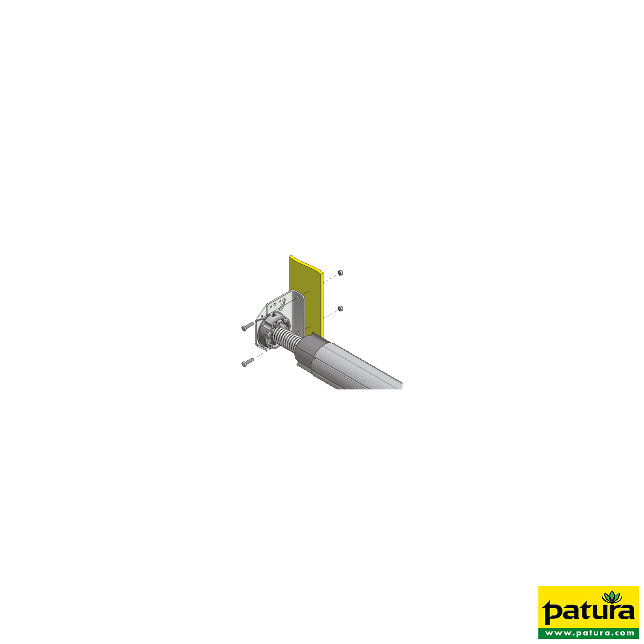 Schnelllauf-Tor, Höhe 3.10 m Breite 3.00 m, mit Führungsschiene