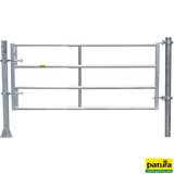 Stalltür RS4, Schnellverschluss, Montagelänge 3,90–4,90 m, Rohr Ø 60 mm, für Pferde und Ponys