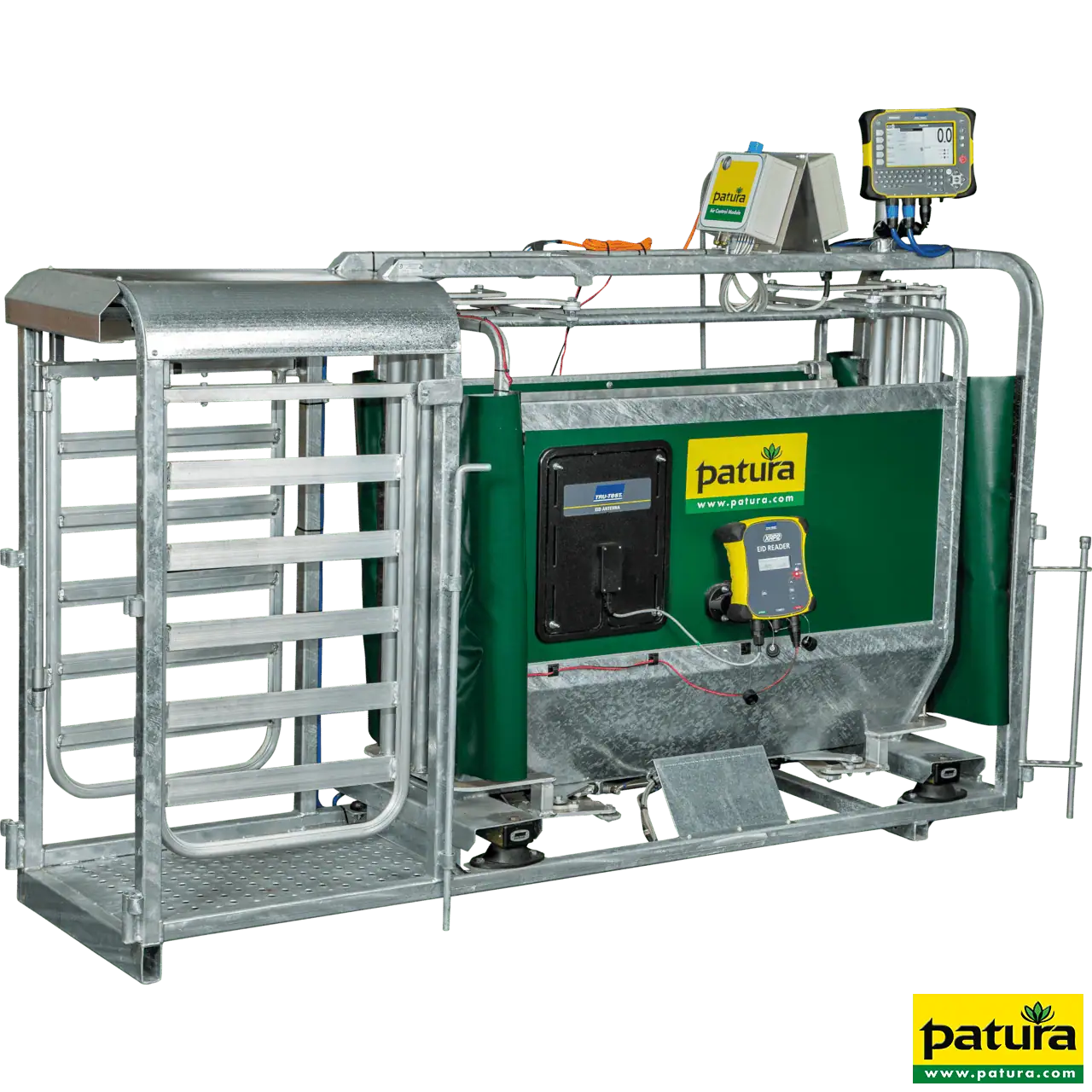 PATURA 3-Wege-Wiege- und Sortierbox, Druckluftbetrieb, für Schafe
