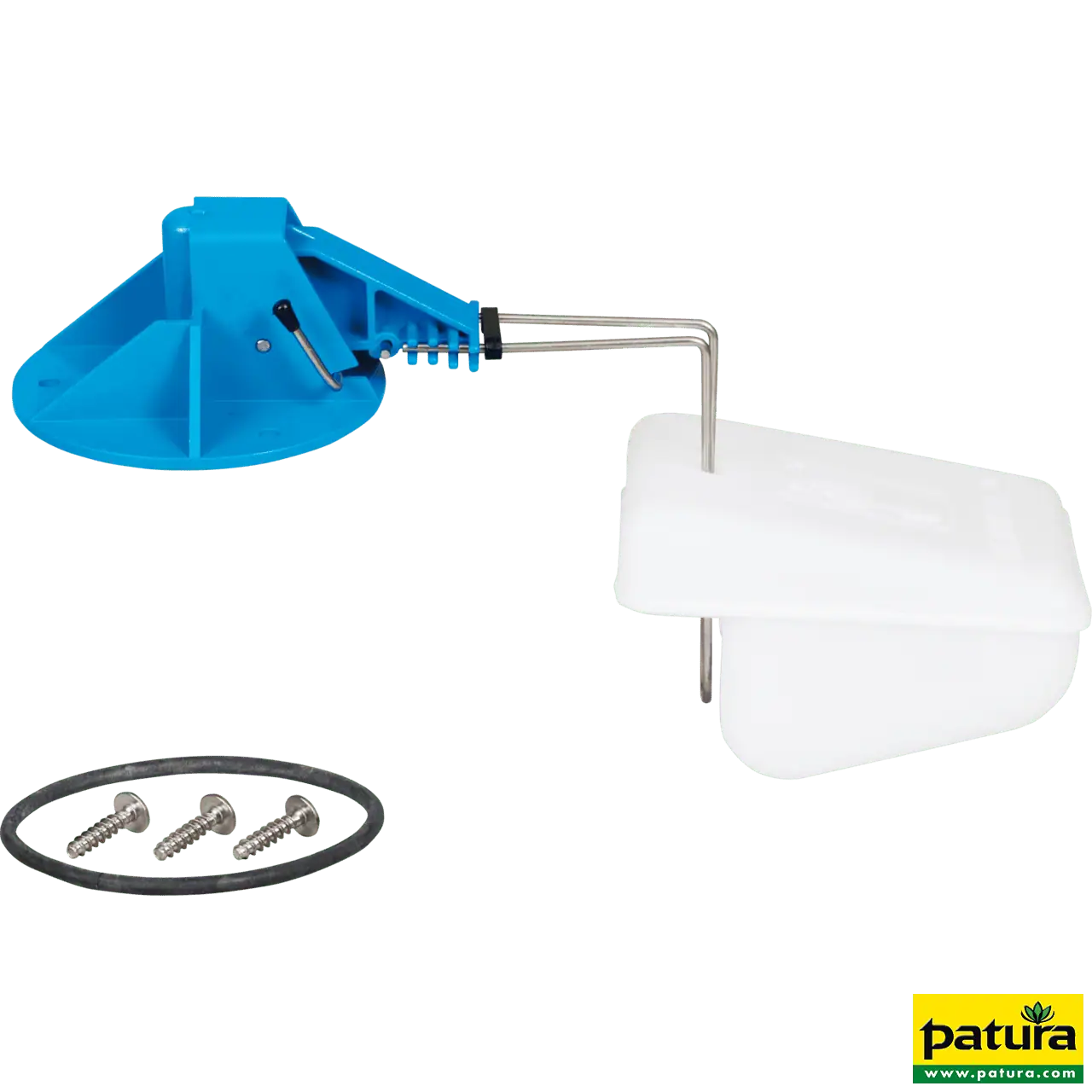 Niederdruck-Ventil blau mit Schwimmer für THERMOLAC / ISOBAC / CLEANO-BAC