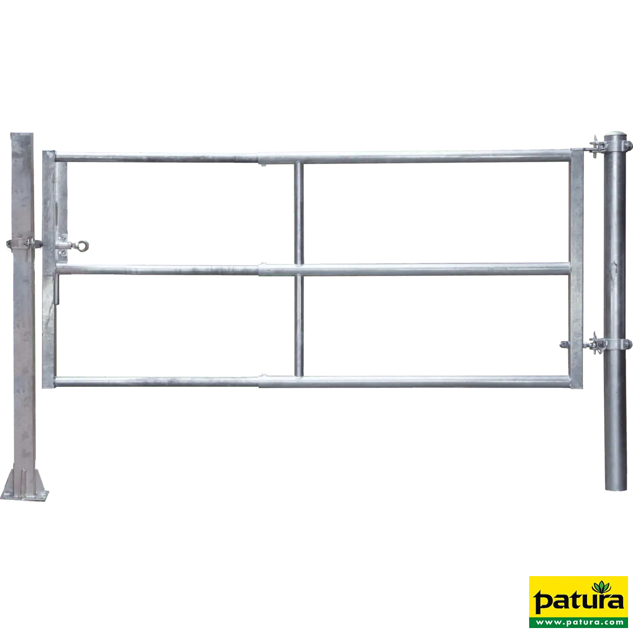 Stalltür RS3 3/4, Schnellverschluss, Montagelänge 2,90–3,90 m, für Pferde und Ponys