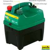 P15, Weidezaun-Gerät für 9 V Batterie