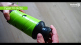 Eat Slow Live Longer Futter- und Snackroller, Blau, S, 16,5 x Ø 7 cm