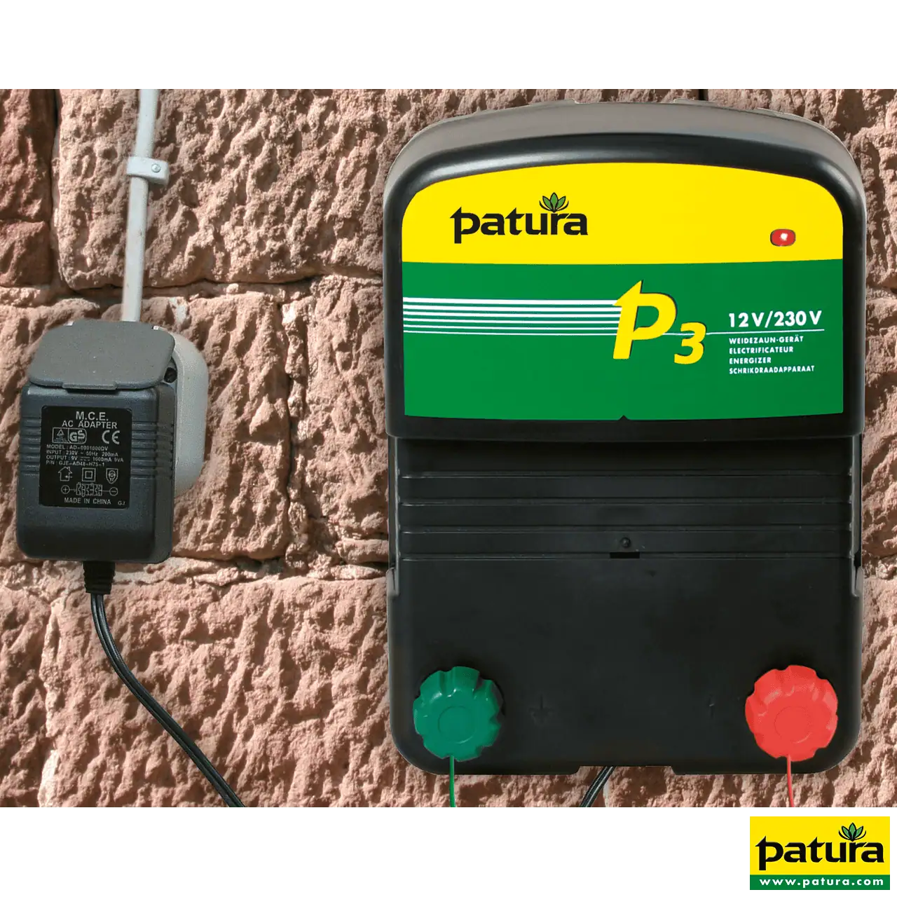 Weidezaun-Kombigerät P5, 230 V/12 V, 6,3 J