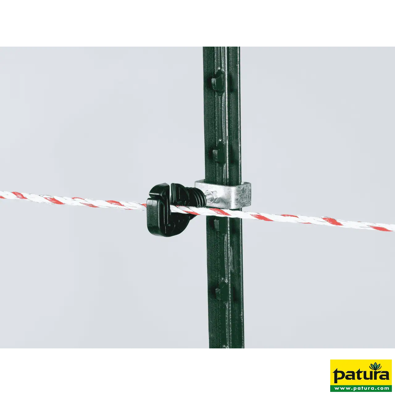 Seil- und Bandisolator für T-Pfosten (4 Stück / Pack)