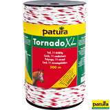 Tornado XL Seil, 500 m Rolle 8 Niro 0,20 mm, 3 Cu 0,30 mm, weiss-rot