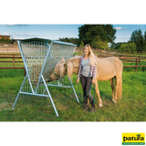Pferderaufe, Fressgitterabstand 6 cm, Fresshöhe 79 cm, 1,45 x 1,35 x 1,85 m